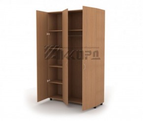 Шкаф комбинированный для одежды ШГ 84.3 (1200*620*1800) в Миассе - miass.ok-mebel.com | фото