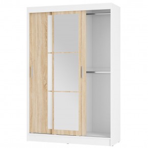 Шкаф-купе Денвер ШКК-03 (белый/сонома) в Миассе - miass.ok-mebel.com | фото 3