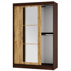 Шкаф-купе Денвер ШКК-03 (венге/крафт) в Миассе - miass.ok-mebel.com | фото 3