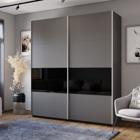 Шкаф-купе Харви ШКК-10 (графит) в Миассе - miass.ok-mebel.com | фото