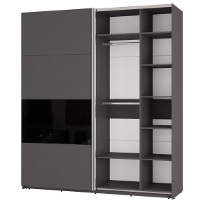 Шкаф-купе Харви ШКК-10 (графит) в Миассе - miass.ok-mebel.com | фото 3