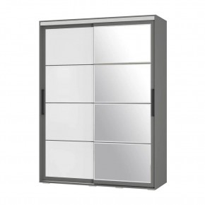 Шкаф-купе Крафт-6 1.6 м ШКК-06 (графит) в Миассе - miass.ok-mebel.com | фото 3