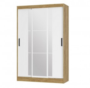 Шкаф-купе Тайм ШКК-03 (крафт/белый) в Миассе - miass.ok-mebel.com | фото