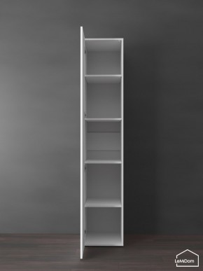Шкаф Linnea MHR-1PO-2 2050х400х510 (Белый-М 11.1.2) в Миассе - miass.ok-mebel.com | фото 4