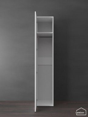 Шкаф Linnea MHR-1PO 2050х400х510 (Белый-М 11.1.1) в Миассе - miass.ok-mebel.com | фото 5