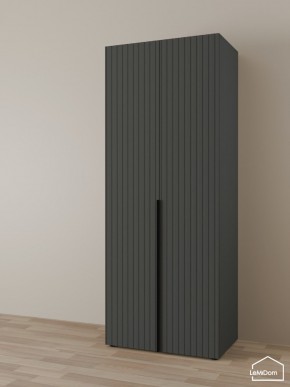 Шкаф Linnea MHR-2 2050х800х510 (Графит-М 11.1.25) в Миассе - miass.ok-mebel.com | фото