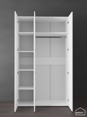 Шкаф Linnea MHR-3PO-1 2050х1200х510 (Белый-М 11.1.1) в Миассе - miass.ok-mebel.com | фото 5
