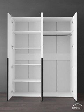 Шкаф Linnea MHR-4-1 2050х1600х510 (Белый-М 11.1.2) в Миассе - miass.ok-mebel.com | фото 4