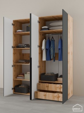 Шкаф Linnea MHR-4-2 2050х1600х510 (ДВ-М 11.1.25) в Миассе - miass.ok-mebel.com | фото 5