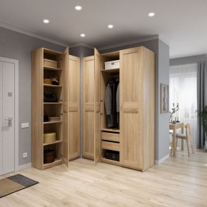 Шкаф МАКС двухдстворчатый, цвет Дуб Сонома в Миассе - miass.ok-mebel.com | фото 4