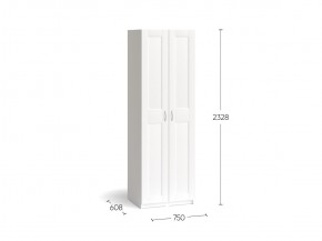 Шкаф МАКС двухдверный, цвет Дуб Сонома в Миассе - miass.ok-mebel.com | фото 3