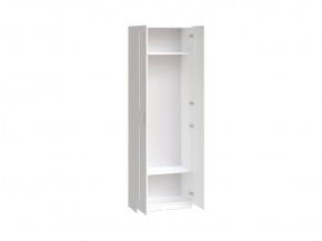 Шкаф МАКС двухдверный узкий, цвет белый в Миассе - miass.ok-mebel.com | фото 2