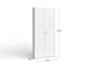 Шкаф МАКС двухстворчатый, цвет белый в Миассе - miass.ok-mebel.com | фото 3