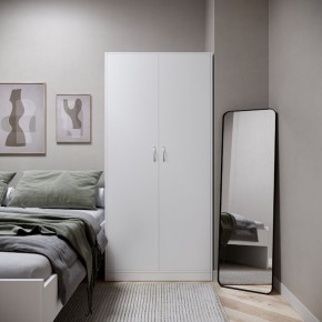 Шкаф ОРИОН двухдверный, цвет белый в Миассе - miass.ok-mebel.com | фото 4