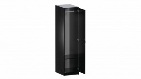 Шкаф ОРИОН однодверный, цвет Дуб Венге в Миассе - miass.ok-mebel.com | фото 3