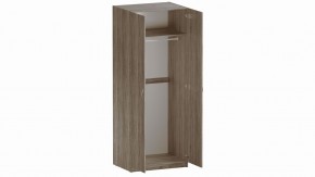 Шкаф ПЕГАС двухдверный, цвет Дуб Сонома в Миассе - miass.ok-mebel.com | фото 2