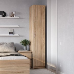 Шкаф ПЕГАС однодверный, цвет Дуб Сонома в Миассе - miass.ok-mebel.com | фото 4