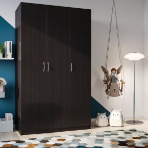 Шкаф ПЕГАС трехдверный, цвет Дуб Венге в Миассе - miass.ok-mebel.com | фото 2