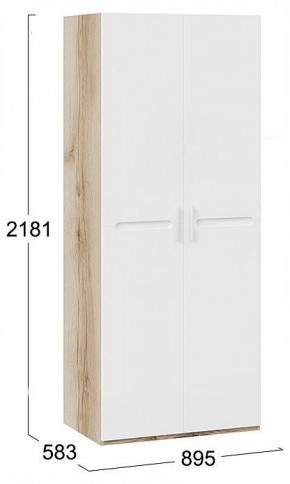 Шкаф платяной Фьюжн ТД-260.07.02 в Миассе - miass.ok-mebel.com | фото 4