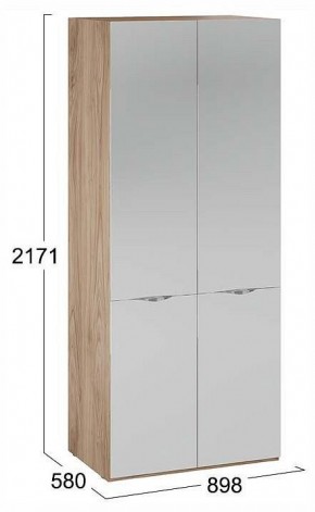 Шкаф платяной Глосс СМ-319.07.004 в Миассе - miass.ok-mebel.com | фото 4
