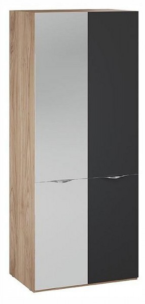 Шкаф платяной Глосс СМ-319.07.005 в Миассе - miass.ok-mebel.com | фото