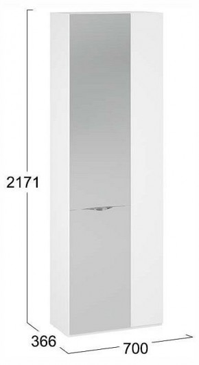 Шкаф платяной Глосс СМ-319.07.017 в Миассе - miass.ok-mebel.com | фото 4