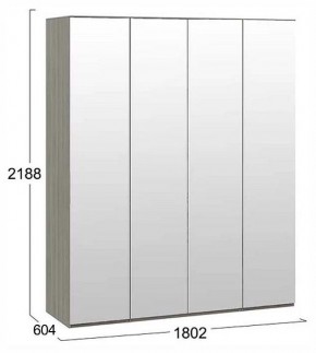 Шкаф платяной Либерти СМ-297.07.443 в Миассе - miass.ok-mebel.com | фото 4
