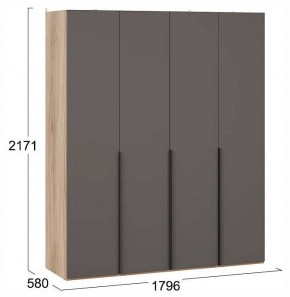 Шкаф платяной Порто СМ-393.07.110 в Миассе - miass.ok-mebel.com | фото 3