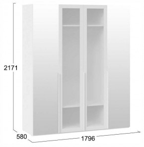 Шкаф платяной Порто СМ-393.07.115 в Миассе - miass.ok-mebel.com | фото 4