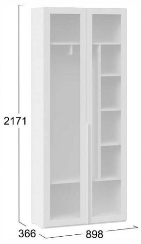 Шкаф платяной Порто СМ-393.07.226 в Миассе - miass.ok-mebel.com | фото 4