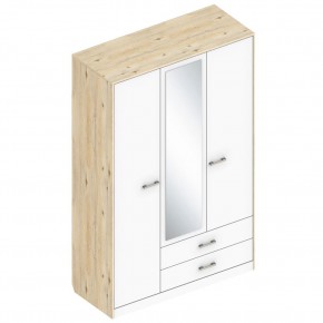 Шкаф "Милана" 3-х створчатый с 2 ящиками в Миассе - miass.ok-mebel.com | фото
