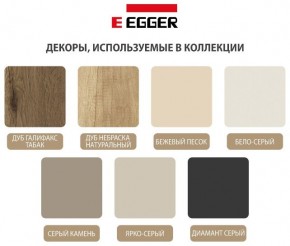 Шкаф распашной серия «ЗЕВС» (PL3/С1/PL2) Серый камень/Небраска натуральный в Миассе - miass.ok-mebel.com | фото 3