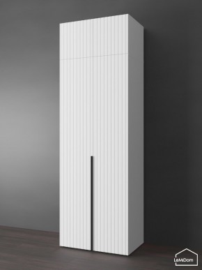 Шкаф с антресолью Linnea MHR-2A-1 2450х800х510 (Белый-М 11.1.2) в Миассе - miass.ok-mebel.com | фото