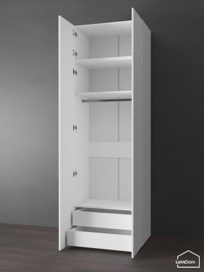 Шкаф с антресолью Linnea MHR-2POA-3 2450х800х510 (Белый-М 11.1.1) в Миассе - miass.ok-mebel.com | фото 6