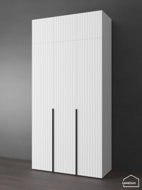 Шкаф с антресолью Linnea MHR-3A-2 2450х1200х510 (Белый-М 11.1.1) в Миассе - miass.ok-mebel.com | фото