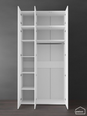 Шкаф с антресолью Linnea MHR-3POA-1 2450х1200х510 (Белый-М 11.1.2) в Миассе - miass.ok-mebel.com | фото 4
