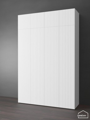 Шкаф с антресолью Linnea MHR-4POA-2 2450х1600х510 (Белый-М 11.1.1) в Миассе - miass.ok-mebel.com | фото