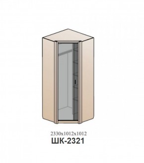 Шкаф ШЕР Дуб серый (ШК-2321) в Миассе - miass.ok-mebel.com | фото
