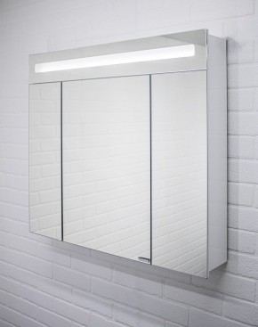 Шкаф-зеркало Аврора 100 с подсветкой LED Домино (DV8012HZ) в Миассе - miass.ok-mebel.com | фото 5