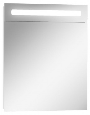 Шкаф-зеркало Аврора 55 правый с подсветкой LED Домино (DV8004HZ) в Миассе - miass.ok-mebel.com | фото