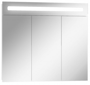 Шкаф-зеркало Аврора 80 с подсветкой LED Домино (DV8009HZ) в Миассе - miass.ok-mebel.com | фото