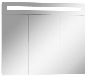 Шкаф-зеркало Аврора 85 с подсветкой LED Домино (DV8010HZ) в Миассе - miass.ok-mebel.com | фото