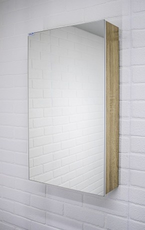 Шкаф-зеркало Мечта 40 Дуб сонома АЙСБЕРГ (DM2317HZ) в Миассе - miass.ok-mebel.com | фото 5