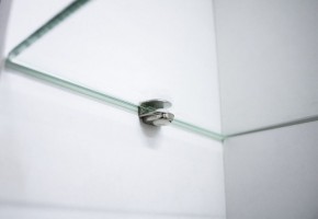 Шкаф-зеркало Мега 85 АЙСБЕРГ (DM4605HZ) в Миассе - miass.ok-mebel.com | фото 9