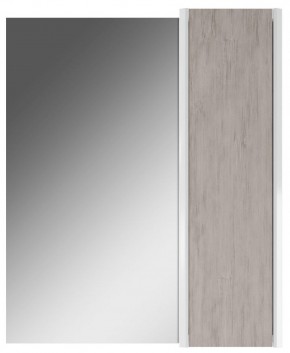 Шкаф-зеркало Uno 60 Дуб серый левый/правый Домино (DU1503HZ) в Миассе - miass.ok-mebel.com | фото 5