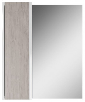 Шкаф-зеркало Uno 60 Дуб серый левый/правый Домино (DU1503HZ) в Миассе - miass.ok-mebel.com | фото 6