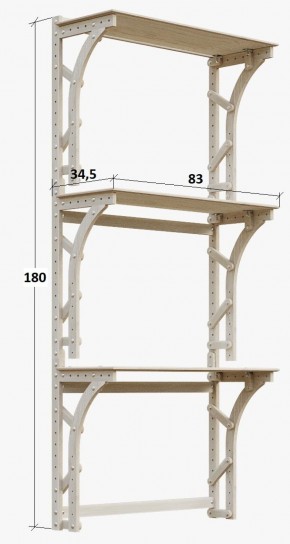 Система  хранения  Конструктор Арт. СХ3-1 в Миассе - miass.ok-mebel.com | фото 2