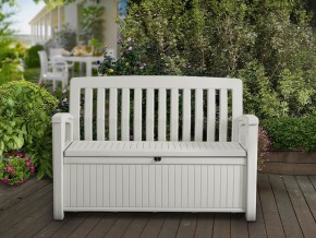 Скамья Patio Bench белый в Миассе - miass.ok-mebel.com | фото 2