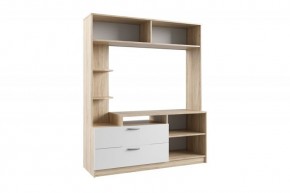 СОФИ СЦС1400.2 Гостиная №2 (дуб сонома/белый) в Миассе - miass.ok-mebel.com | фото