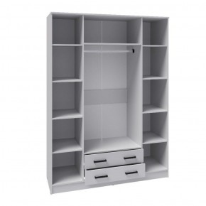 Спальня Асти Шкаф 4-х ств (Белый) в Миассе - miass.ok-mebel.com | фото 2